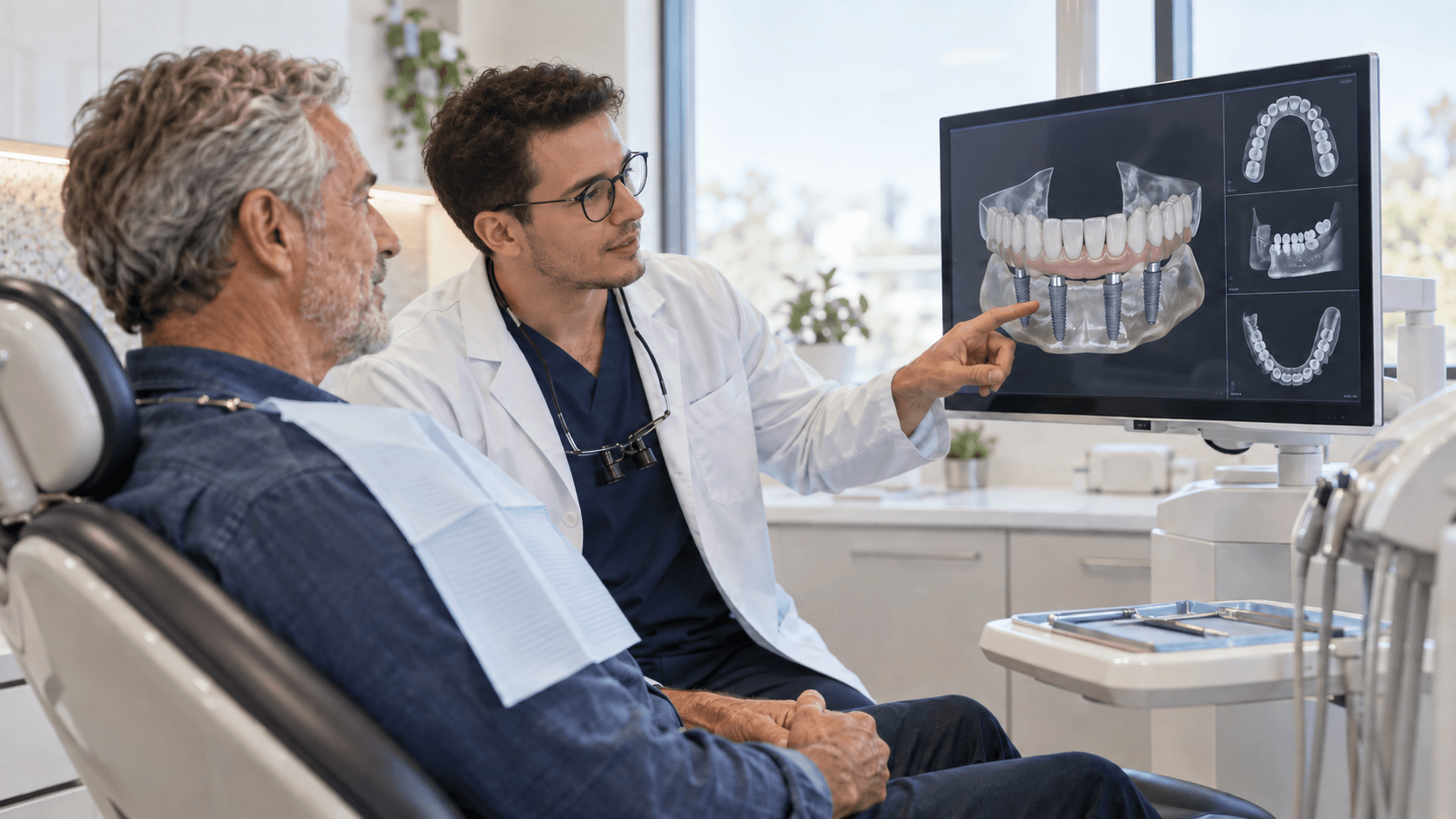 All-on-4 et All-on-6 : comprendre les dents fixes sur implants